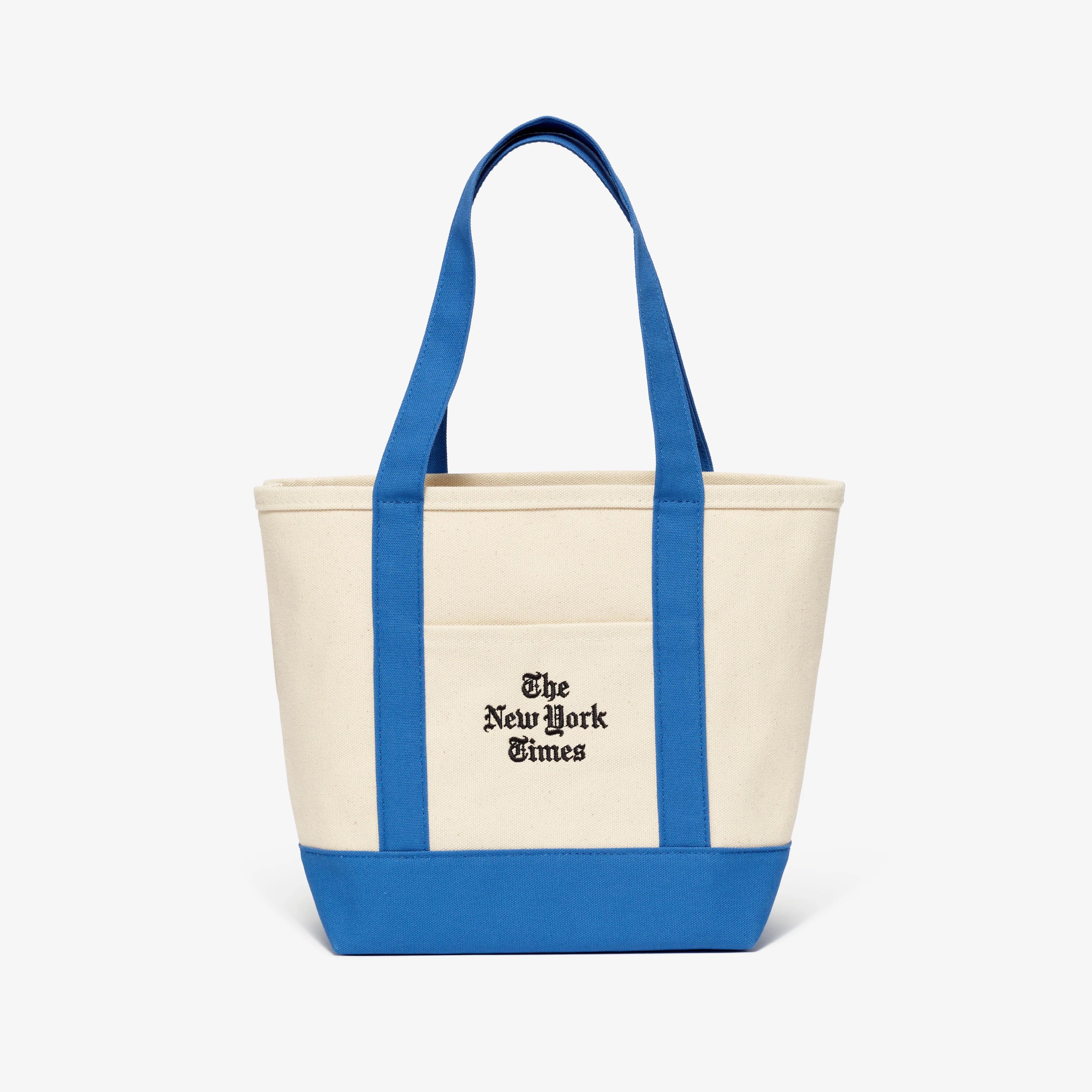 10244-stacked-logo-mini-canvas-tote-blue-1.webp Stacked Logo Mini Canvas Tote – Blue
