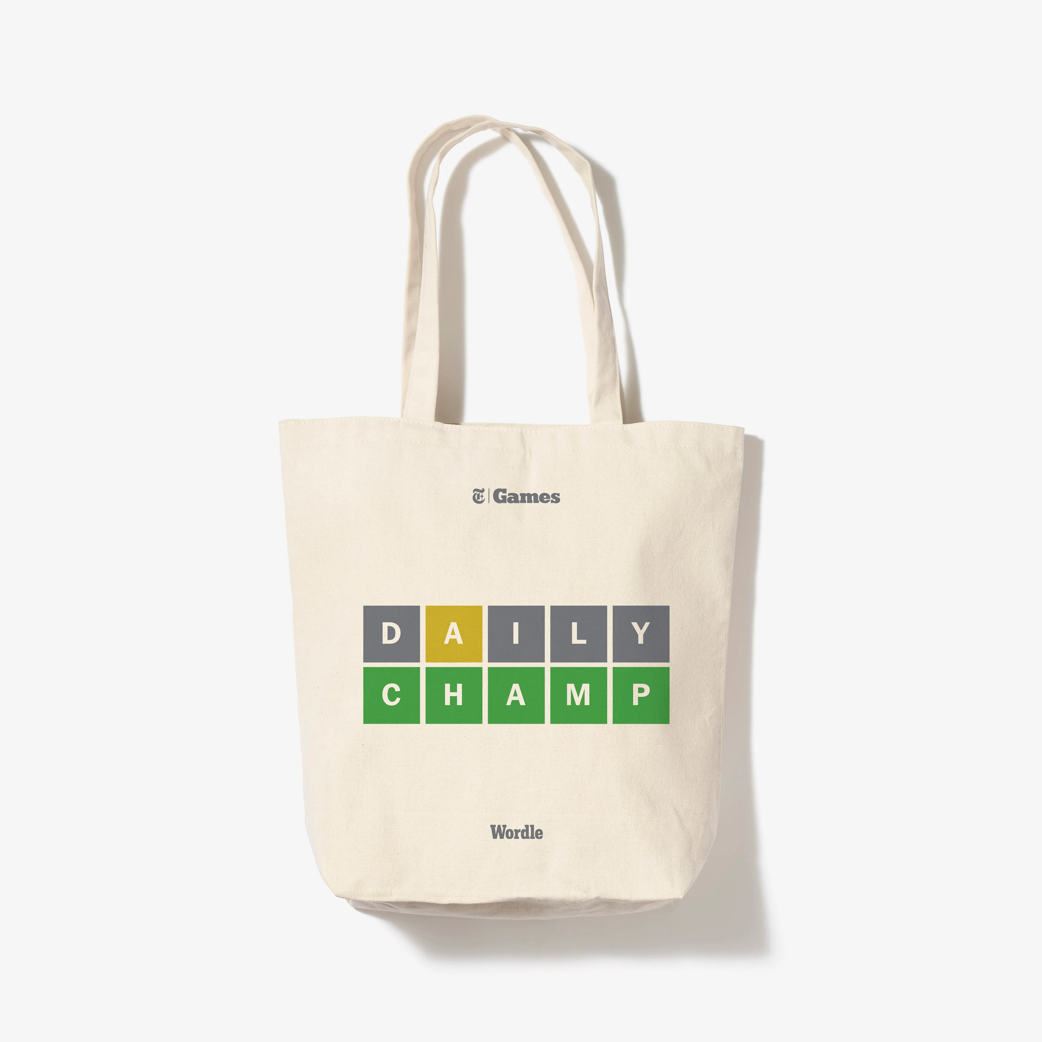 Wordle Daily Champ Tote Bag