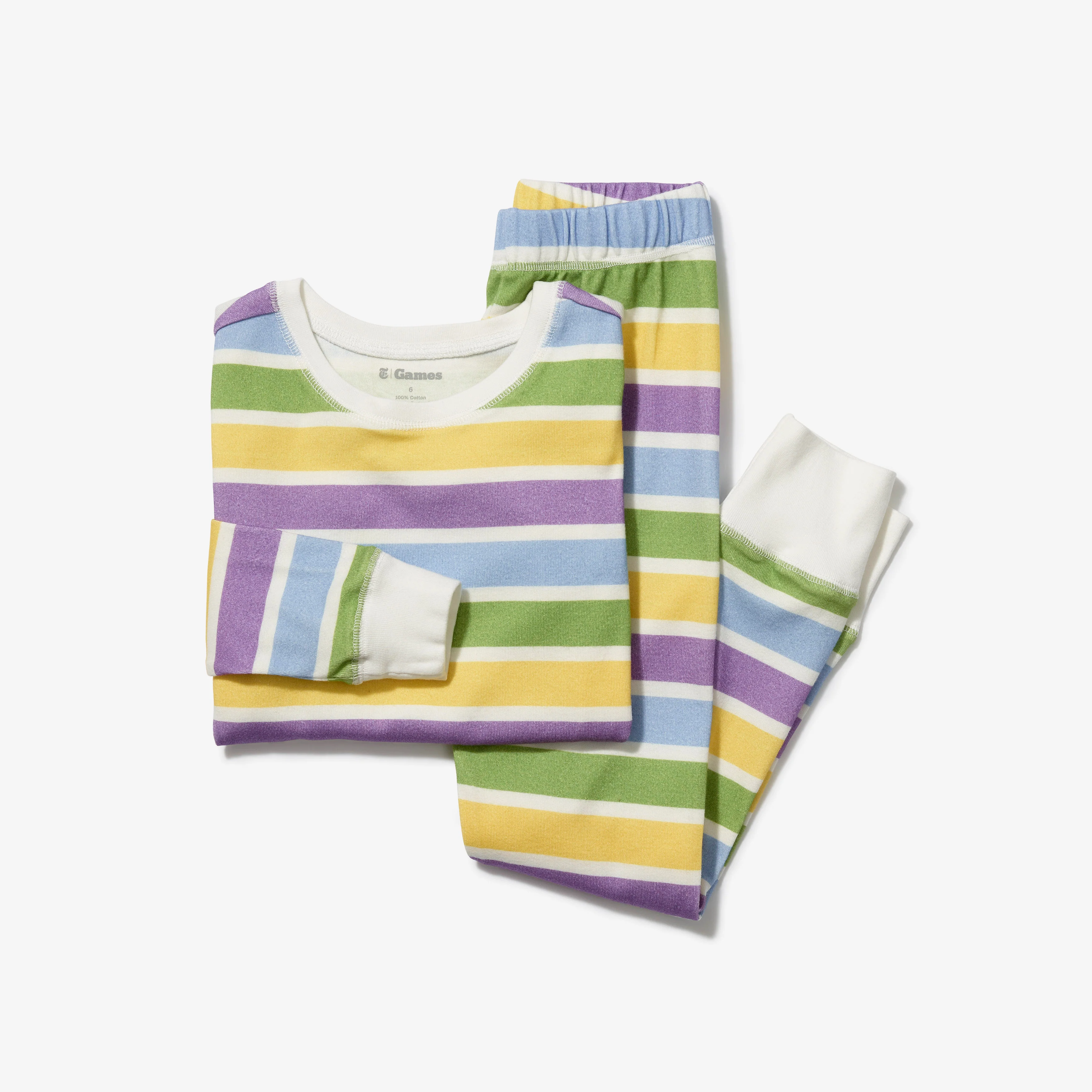 10464-kids-organic-cotton-connections-pajama-set-1.webp Kids Organic Cotton Connections Pajama Set