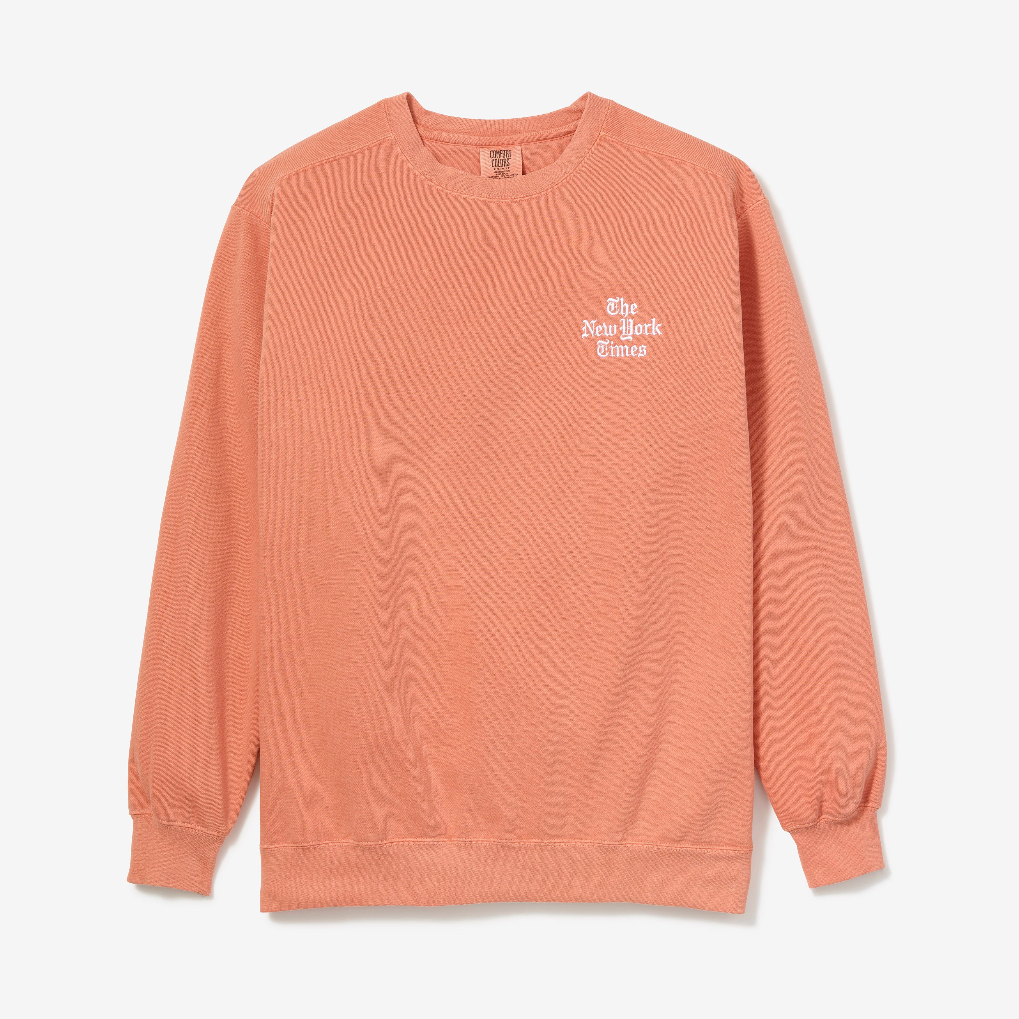 10703-stacked-logo-embroidered-sweatshirt-4.jpg Stacked Logo Embroidered Sweatshirt