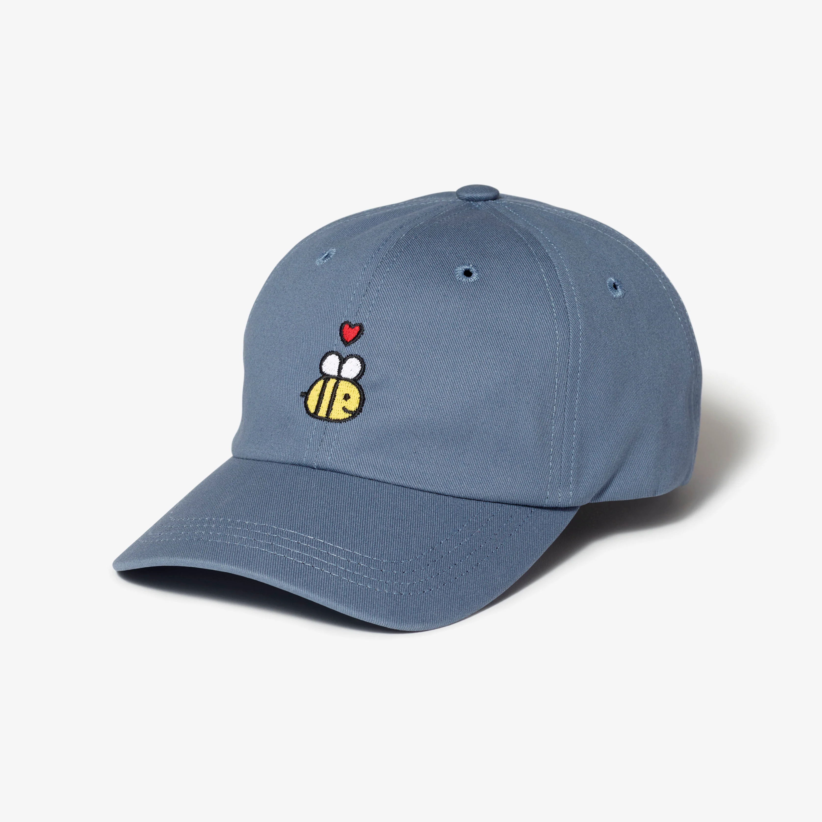 3-heart-bee-baseball-cap-1.webp Heart Bee Baseball Cap